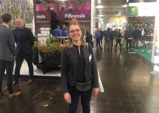 Cecile Duval of Les pépinières de France was visiting the show.